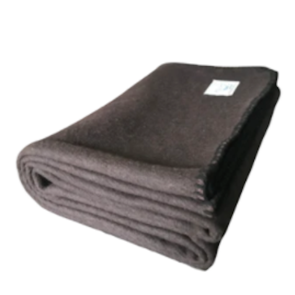 Brown Wool Blanket, Survival Gear