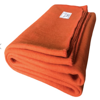 Orange Wool Blanket